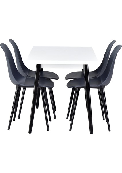 Vilinze Eames Sandalye Avanos Ahşap Mutfak Masası Takımı - 70X120 cm fiyatları