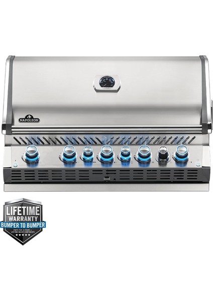 Built-In Prestige Pro 665 Rb Tezgah Üstü Gazlı Barbekü | Gazlı Mangal
