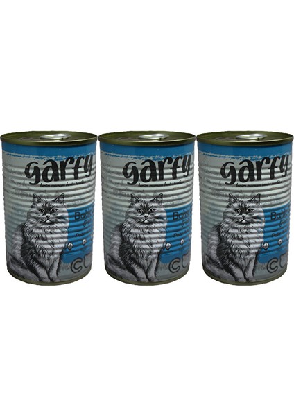Garfy Balık Etli Yetişkin Kedi Konserve 400 gr x 3 Adet