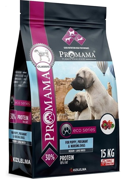 Classic Yavru Kuzu Etli Köpek Maması 15 Kg.