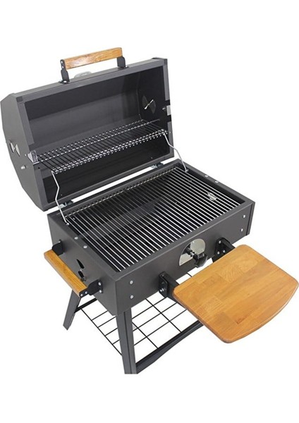 GB60 Standlı Tekerlekli 60CM Kömürlü Barbekü Mangal fırsatları