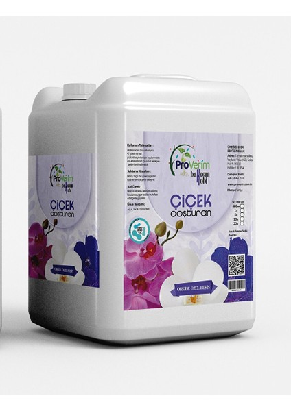 Proveri̇m Orkideler Için Çiçek Coşturan Özel Besini 5 Li̇tre- Çiçeklerinizi Canlandırın