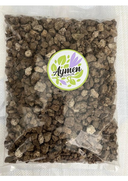 4 Adet 8-16 mm Ponza Taşı - Tarım Pomzası 5 Lt Paket - 5 Litre Volkanik Ponza Taşı 20 Litre