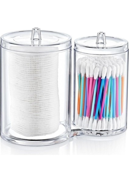 Beyaz Ikiz Makyaj Pamukluk Düzenleyici Organizer, Şık ve Kullanışlı Depolama Çözümü fiyatları