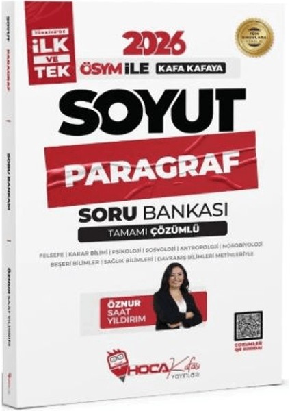 2026 Kpss Tyt Ales Dgs Soyut Paragraf Soru Bankası Çözümlü