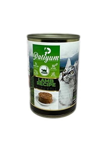 Kuzu Etli Yetişkin Kedi Konserve - 5 Adet