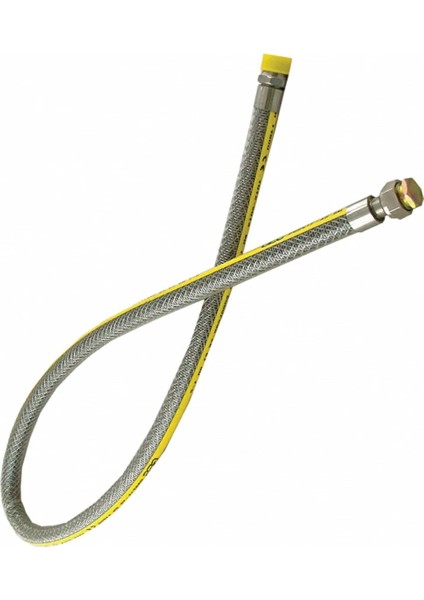 Doğalgaz Flex Ocak Fırın Bağlantı Hortumu 50 cm