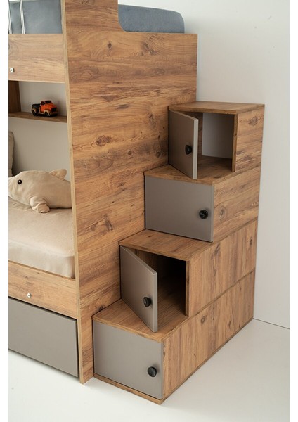 Çeti̇n Ranza Bulut Yavrulu Ranza Vizon & Ahşap Çelik Destekli %100 Mdf Vizon