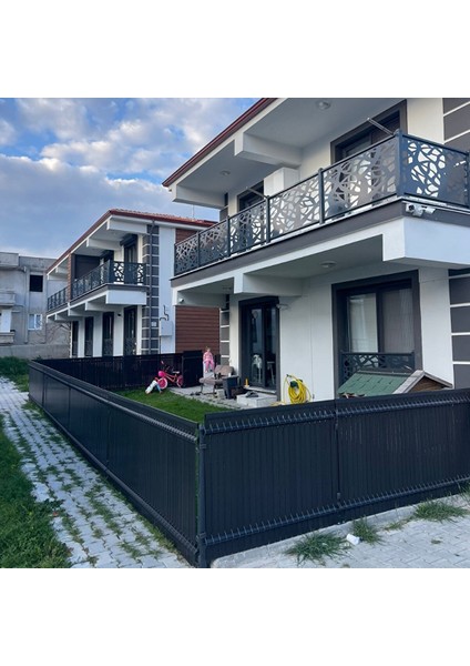 Euro Panel Tel Kaplama Düz Model Antrasit H: 0,63M * L: 2,5m