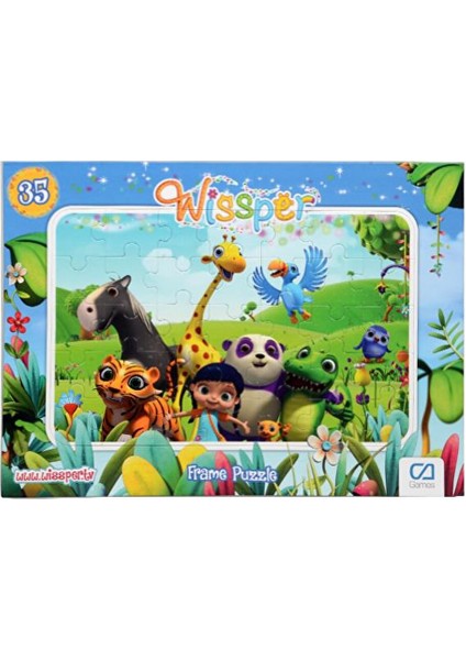 Wissper 35 Parça Frame Çocuk Yapboz 5063