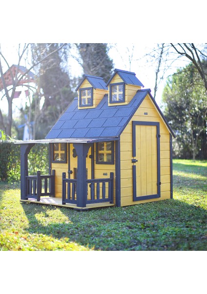 Ultra Lüks Ahşap Köpek Kulübesi (Evi) (Gold Edition)