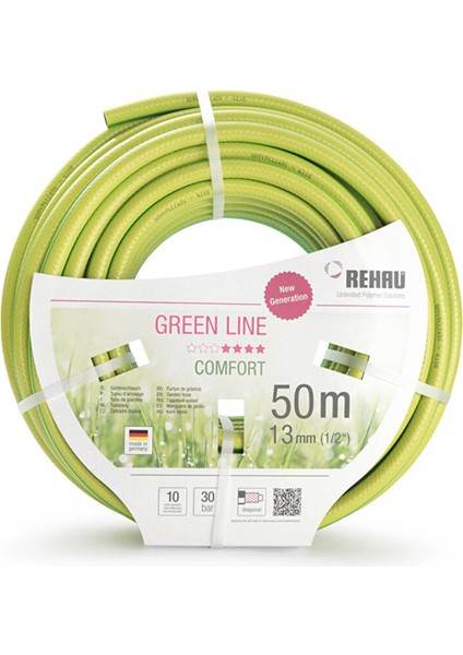Green Line 50 Metre 13MM (1/2 Inc)