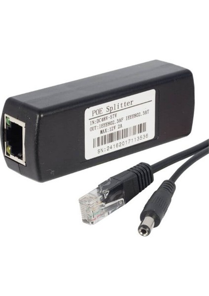 Ip Kamera Poe Kablosu Aktif Poe Splitter