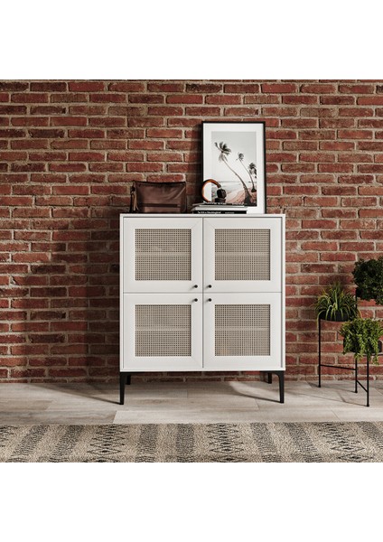 Trio White Kare KONSOL(%100MDF) modelleri