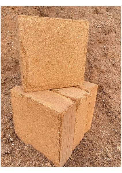 4 Adet 240 - 260 Lt Sıkıştırılmış Hindistan Cevizi Torfu - Ithal Blok Organik Cocopeat Kokopit 4 Adet
