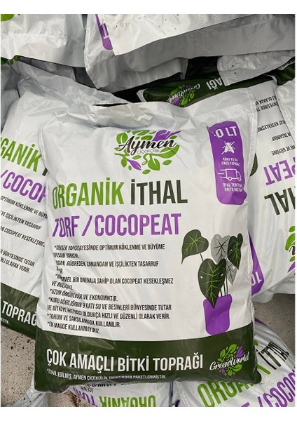 10 Litre Ithal Torf Cocopeat Ponza Taşı Özel Karışım Saksı Harcı Bitki Toprağı - Kokopit 10 Litre fırsatları