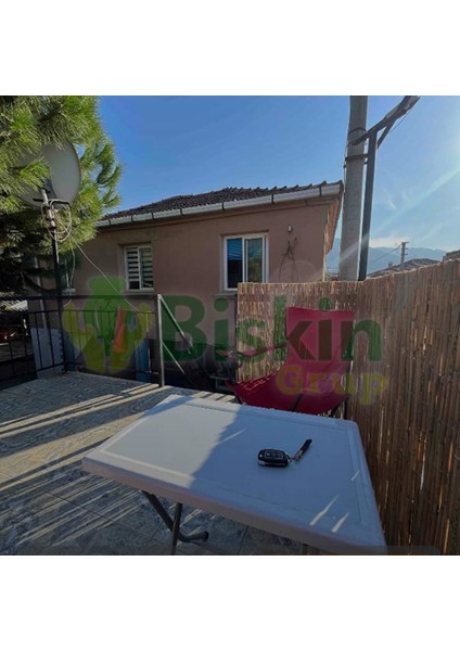 160CM Yükseklik x 500CM Genişlik Doğal Bambu Kamış Hasır Çit Dekoratif Bahçe Balkon ve Duvar Çiti Reed Fence
