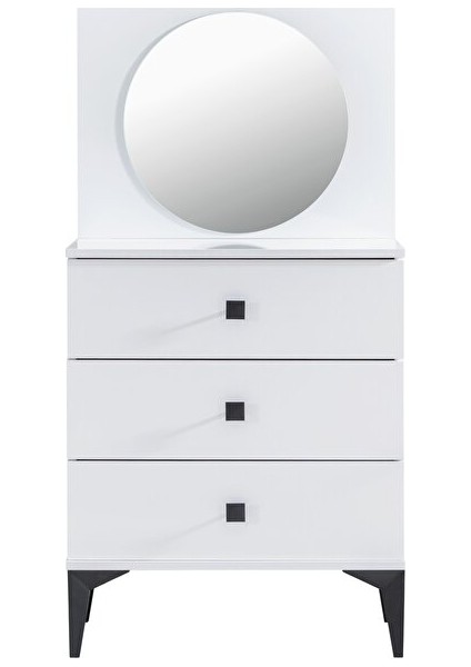 White Genç Odası Şifonyer
