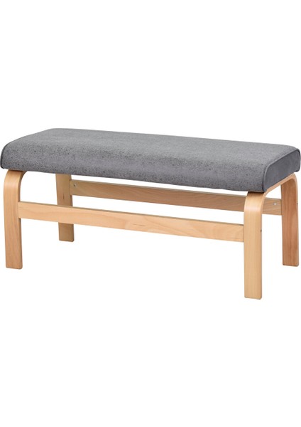 Vilinze Ege Sandalye ve Bank Avanos Ahşap Mdf Mutfak Masası Takımı - 70X120 cm