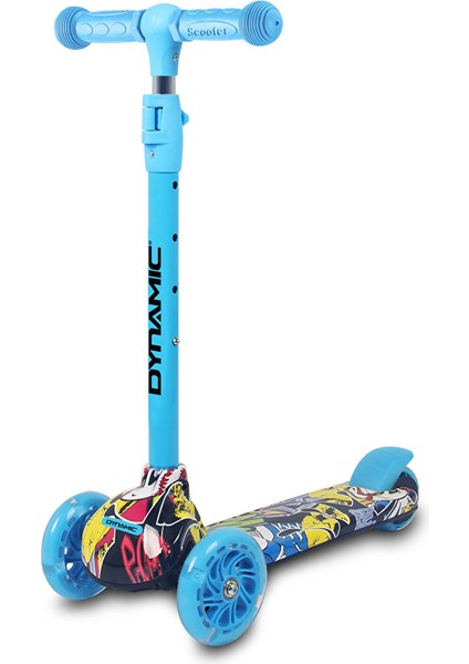 HT288 3 Tekerlekli̇ Scooter Mavi̇