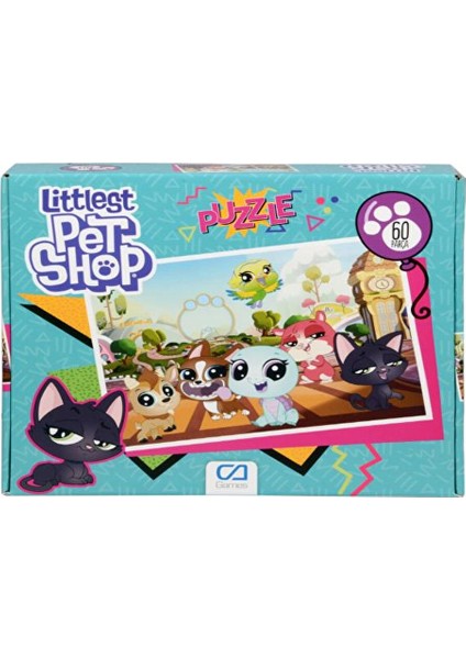 Littlest Pet Shop 60 Parça Puzzle