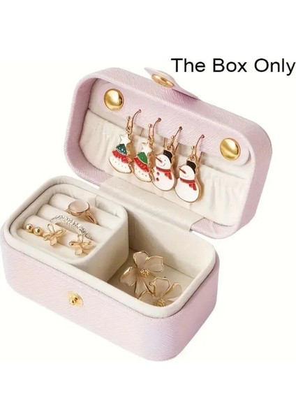 Şık Takı Düzenleyici, Yüzükler, Kolyeler, Küpeler, Bilezikler Için Taşınabilir Organizer
