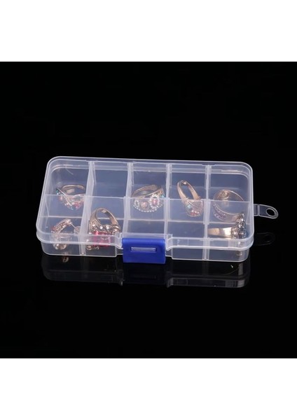 10 Bölmeli Organizer Kutu Seti, Gri, Pratik ve Şık Saklama Çözümü fırsatları