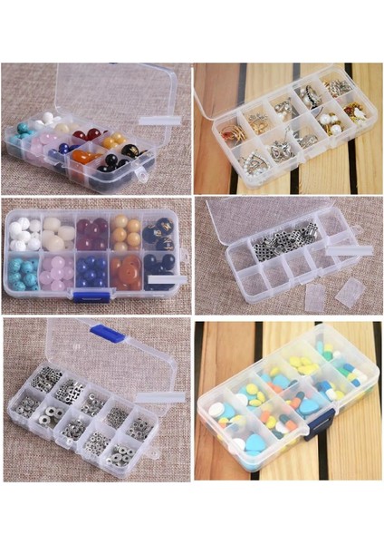 10 Bölmeli Organizer Kutu Seti, Gri, Pratik ve Şık Saklama Çözümü indirimleri