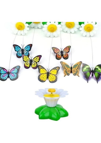 Omb Store Hareketli Dönen Kelebek - Kedi Oyuncağı ( Pille Çalışır) fırsatları