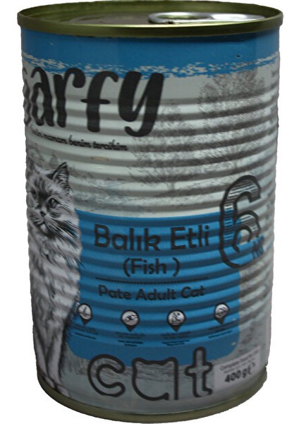 Garfy Balık Etli Yetişkin Kedi Konserve 400 gr x 24 Adet modelleri