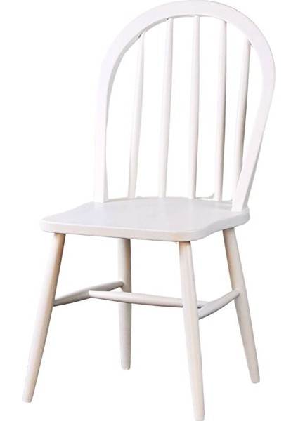 Coral Beyaz Ahşap Yuvarlak Masa Takımı 2 Sandalyeli 90X90 modelleri