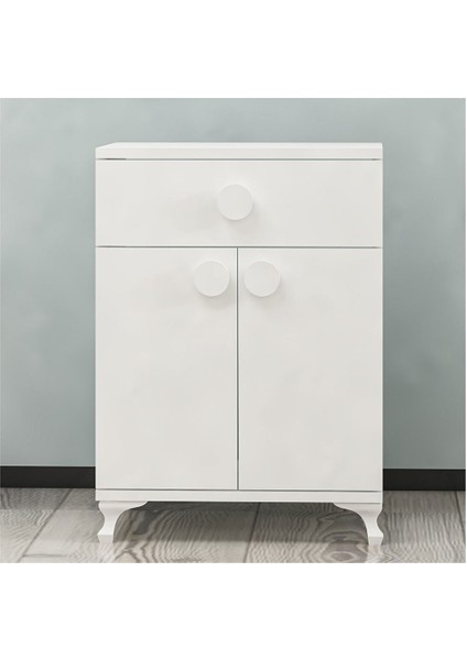 Elegant Yıldız 2 Kapaklı Bebek Odası Takımı Beyaz modelleri