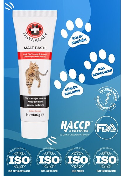 Malt Paste 100 gr Kedi Tüy Yumağı Önleyici Malt Macunu fiyatları
