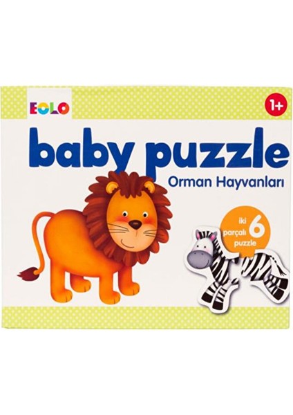Orman Hayvanları Baby Puzzle