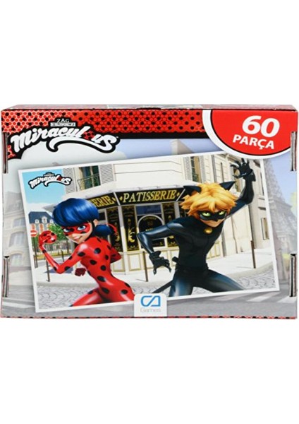 Miraculous 60 Parça Çocuk Yapboz