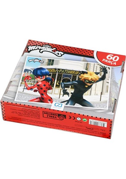 Miraculous 60 Parça Çocuk Yapboz fiyatları