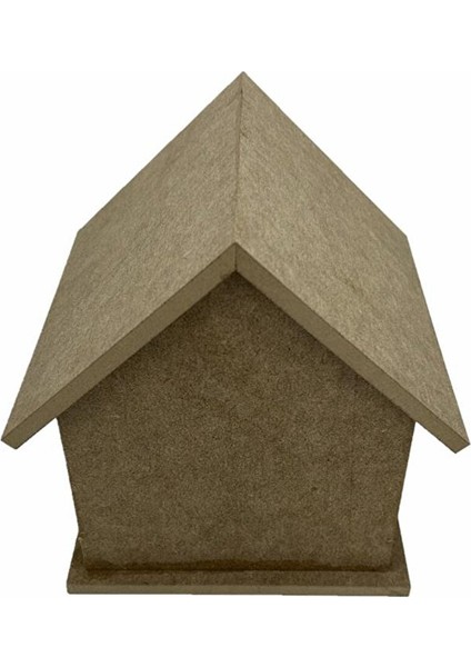 Beşli Orta Boy Ahşap Kuş Yuvası 15X16 cm