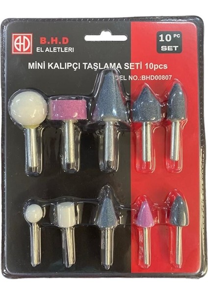 Bhs 00807 Mini Taşlama Seti 10 Parça