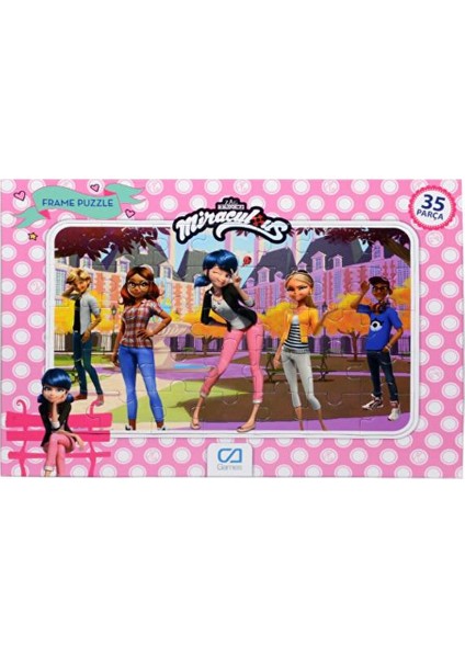 Miraculous 35 Parça Frame Puzzle 5020