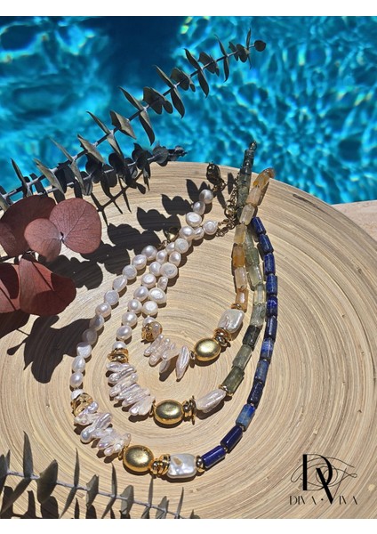 - Soleia Xxı – Moonstone Mirage Incili Doğal Taş Kadın Kolye fiyatları