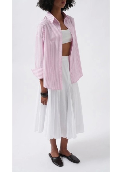 Çizgili Basic Gömlek fırsatları