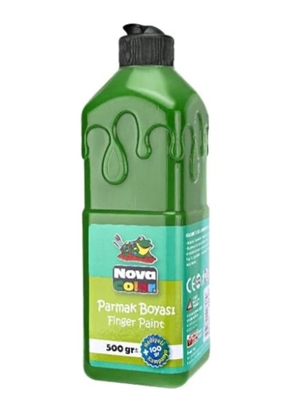 Parmak Boyası 500ML Yeşil - 2 Adet