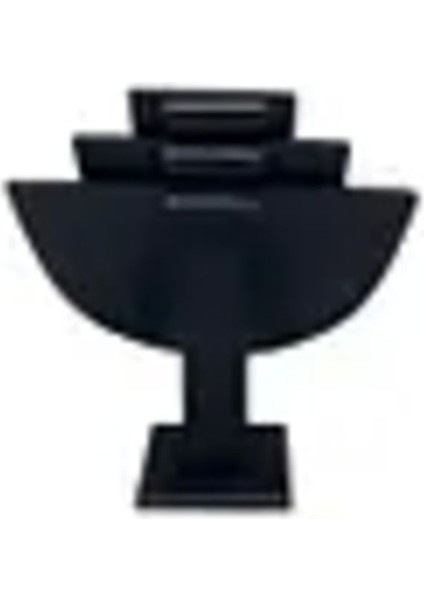 Ahşap ve Kumaş Detaylı, 25 cm Kolye Sergileme Standı, Şık ve Kullanışlı Tasarım modelleri