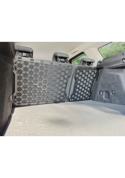 Araç Koltuk Arkası Molle Panel Organizer | 36X49CM | Metal | Taktik ve Kamp Eşyası Uyumlu | 1 Adet |