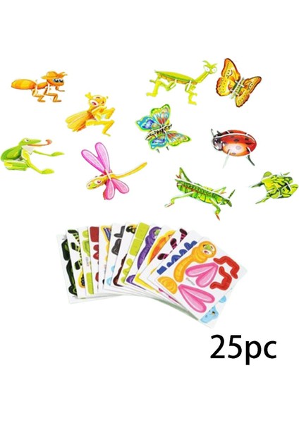 3D Karikatür , Eğitici, 3 Yaş ve Üzeri, El Yapımı, Pürüzsüz Yüzey ve Pürüz , (Yurt Dışından) fiyatları