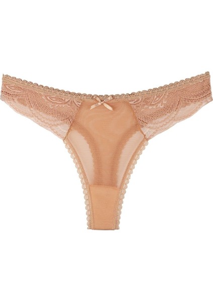 Kadın Dantelli ve Fiyonklu 3'lü Külot Set - KTS2056 (Geniş Kalıp) fırsatları