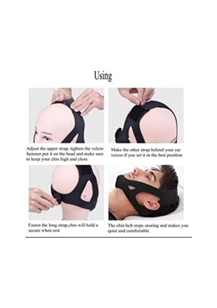 Ankaflex Uyku Bandı Kafa Bandı Çene Kapatma modelleri