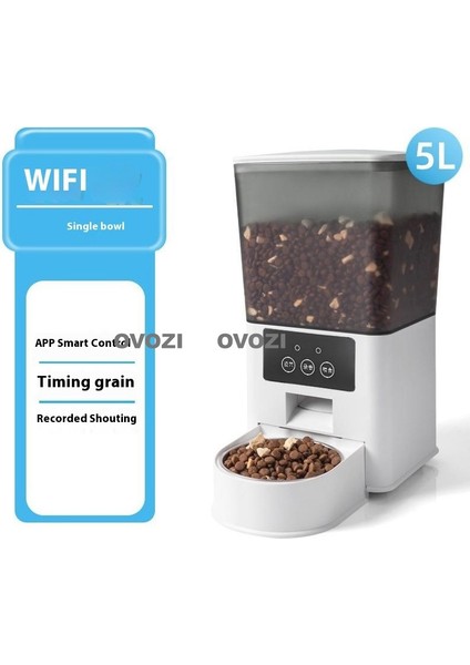Ovozı Otomatik Evcil Hayvan Besleyici Zamanlı ve Dozajlı Besleme (Yurt Dışından)