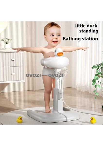 Ovozı Bebek Ayakta Kaymaz Banyo Standı Ayarlanabilir Katlanabilir Çocuk Banyo Cihazı (Yurt Dışından) fiyatları