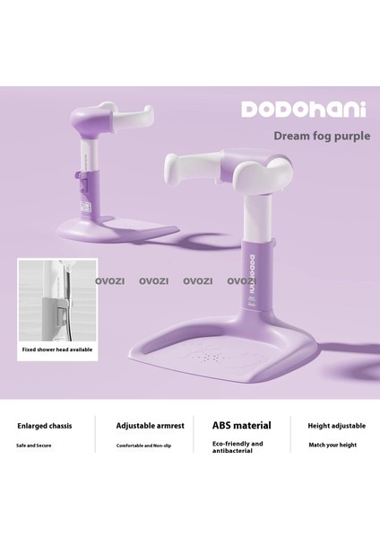 Ovozı Bebek Ayakta Kaymaz Banyo Standı Ayarlanabilir Katlanabilir Çocuk Banyo Cihazı (Yurt Dışından)